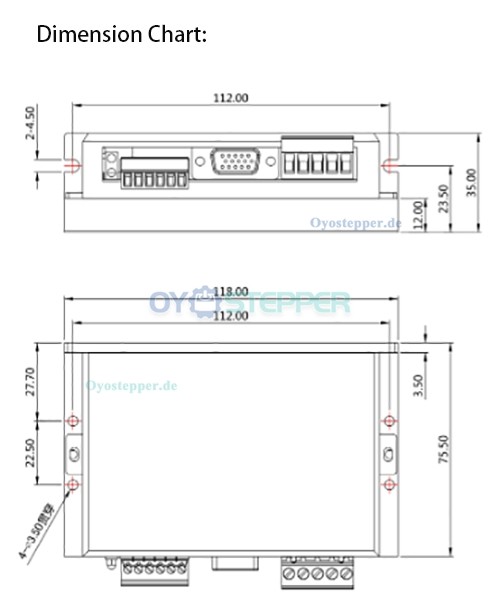 MCAC708 Digitaler AC-Servotreiber, 10A, 24–50V für AC-Servomotoren